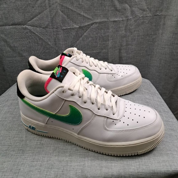 %Nike Air Force 1 \'07 LV8 White Aquamarine 2020 Size 11 Men / A 33 main image 13